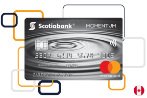 Credit Card ScotiaBank Momentum Mastercard CA