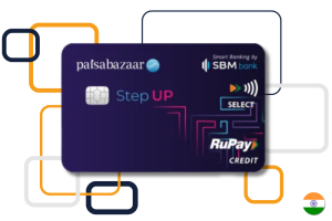 पैसाबाज़ार स्टेप अप एसबीएम बैंक क्रेडिट कार्ड (Paisabazaar Step Up SBM Credit Card)