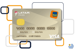 tarjeta itaú latam pass visa internacional - uy