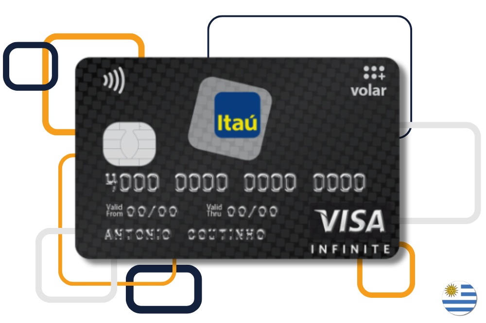 tarjeta itaú volar visa infinite - uy