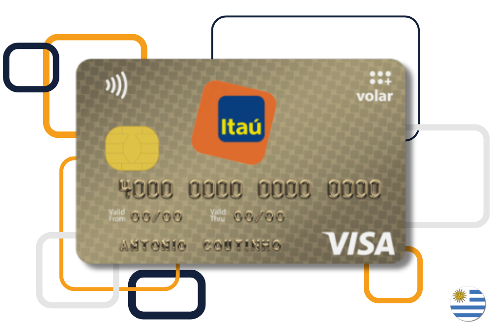 tarjeta itaú volar visa internacional - uy